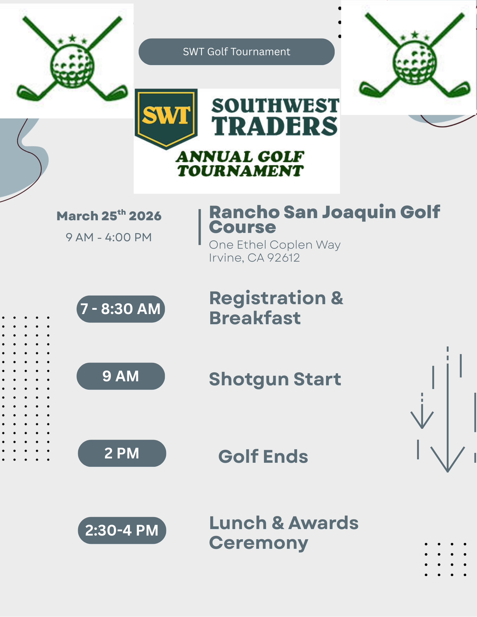 Golf Flyer Agenda 2026 FINAL