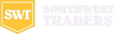 southwest traders logo white