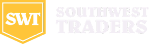southwest traders logo white